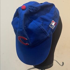 Cubs Blue Baseball Cap with Red Logo